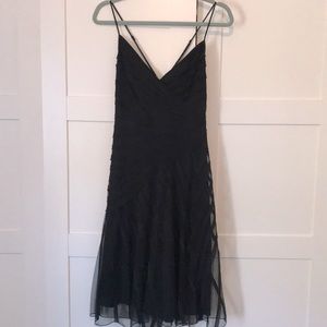Black Silk Dress